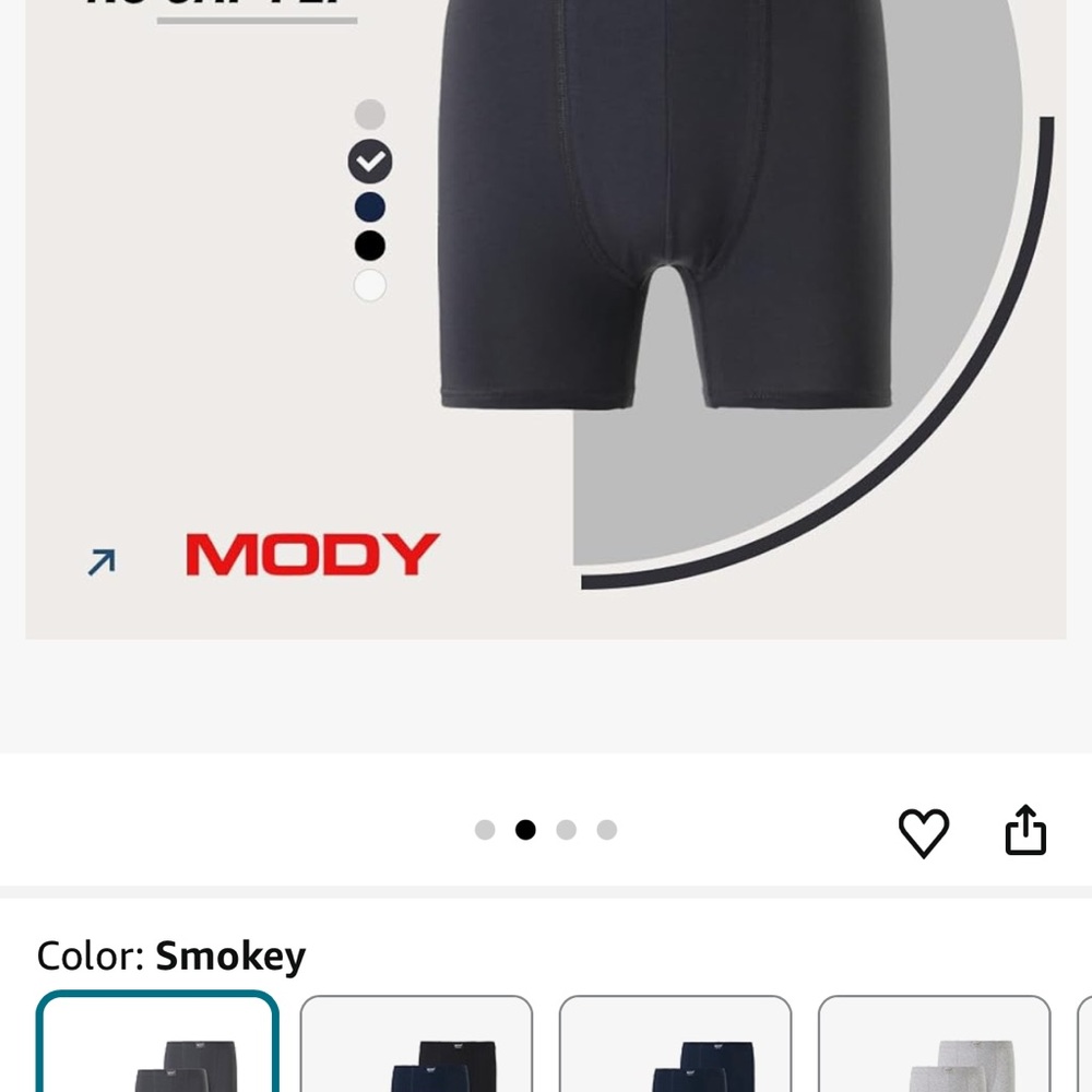 Men's Smokey Boxer Briefs